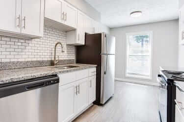 kitchen at stone mountain apts the ellis