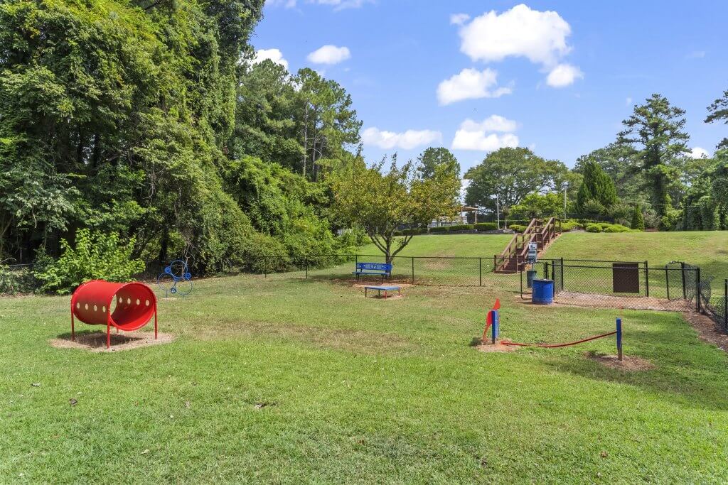 dog area near the ellis pet friendly apts